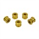 Pack 5 bolts INSIGHT 8.5x4mm alu