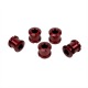 Pack 5 bolts INSIGHT 6.5x4mm alu