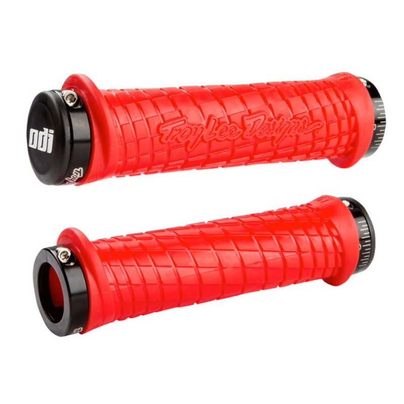 Pack poignee ODI troy lee lock on 130mm pink/b black