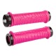 Pack poignee ODI troy lee lock on 130mm pink/b black