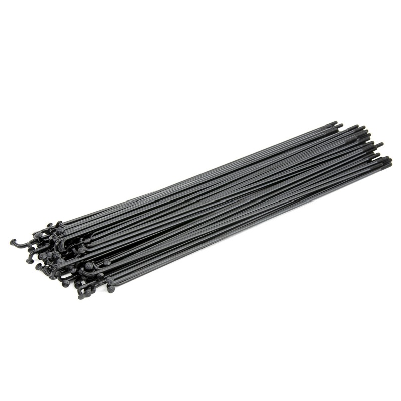 EXCESS stainless steel spokes Pack black