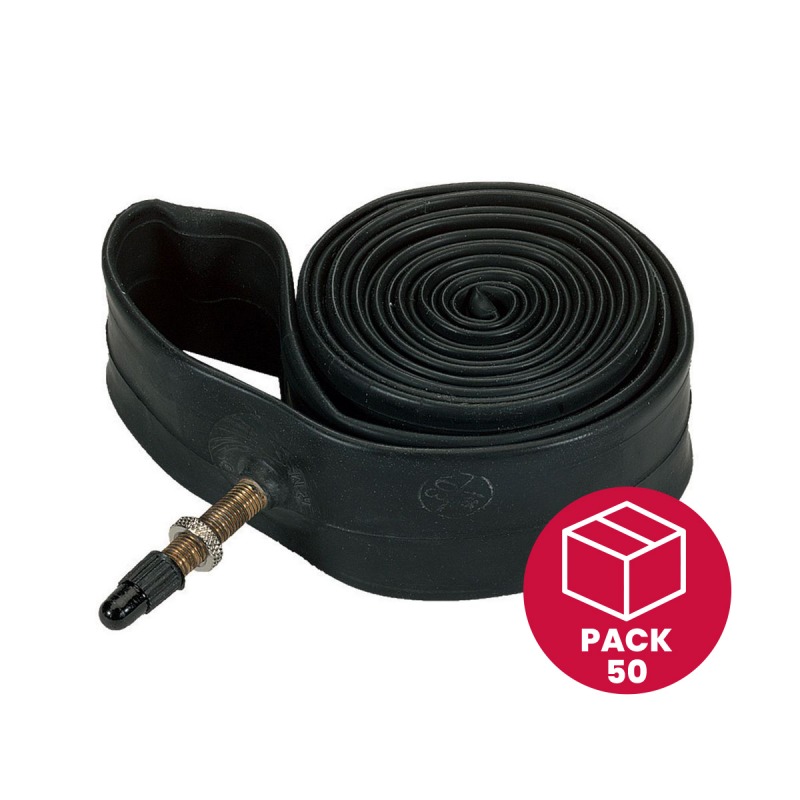 Pack x50 - 18"x1.00" - valve Presta - 40mm