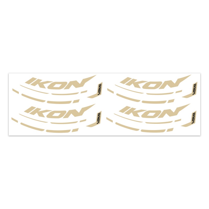 Stickers wheel rims IKON 406 no brake surface