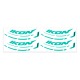 Stickers wheel rims IKON 406 no brake surface