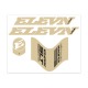 ELEVN 22.2 handlebar stickers