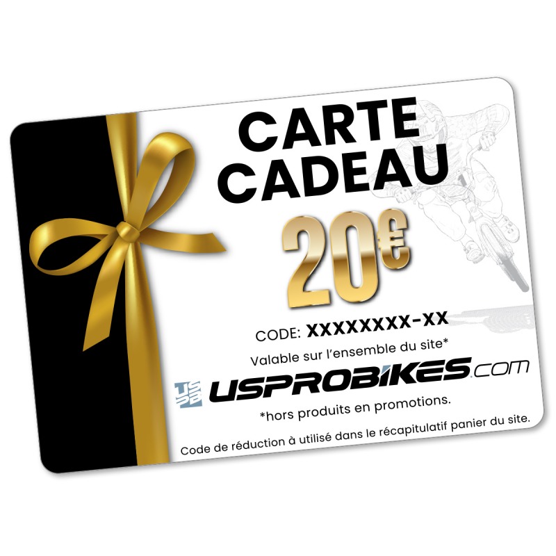 CARTE CADEAU USPROBIKES 20€