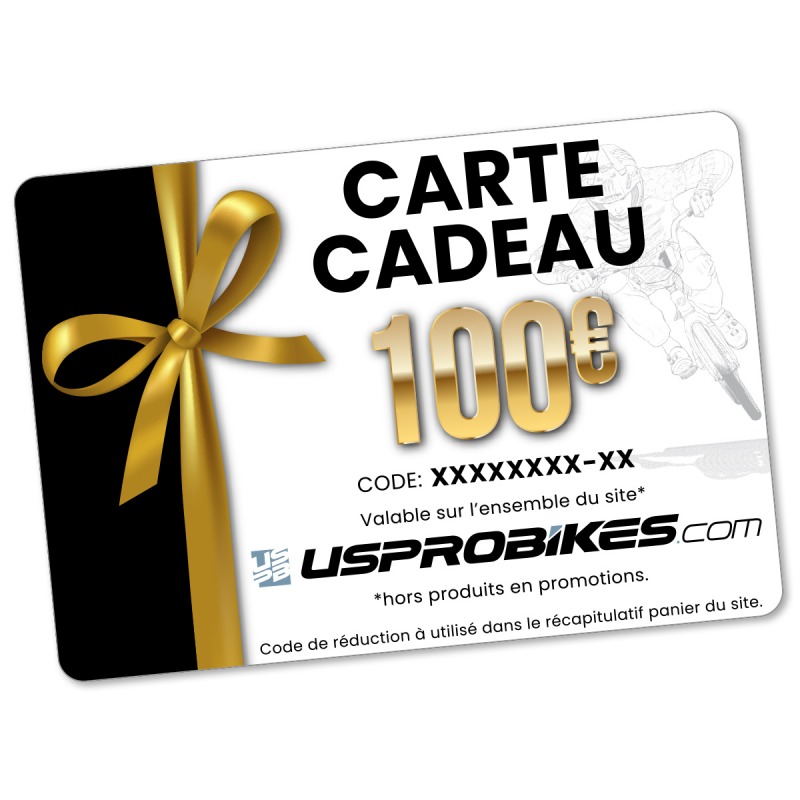 CARTE CADEAU USPROBIKES 100€