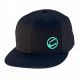 CASQUETTE CHASE NOIR/TURQUOISE