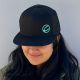 CASQUETTE CHASE NOIR/TURQUOISE