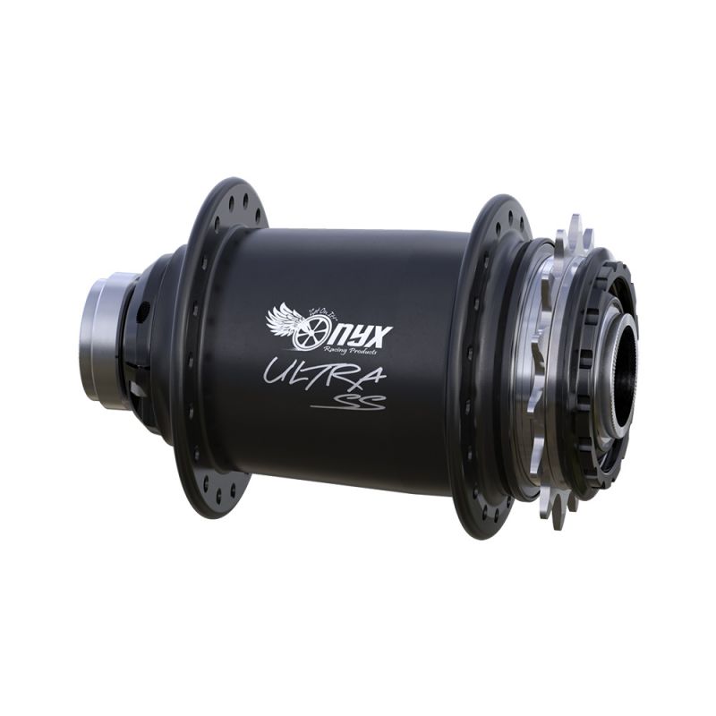 Hub arrière BMX Racing : 6 pattes 120 points support disque 16T rouage