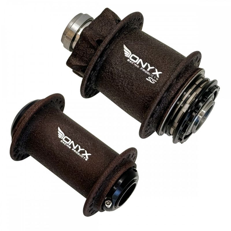 ONYX FRONT SOLID 20MM - REAR ULTRA SS ISO OX 20MM 36H COFFEE GROUNDS HUBSET