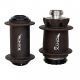 ONYX FRONT SOLID 20MM - REAR ULTRA SS ISO OX 20MM 36H COFFEE GROUNDS HUBSET