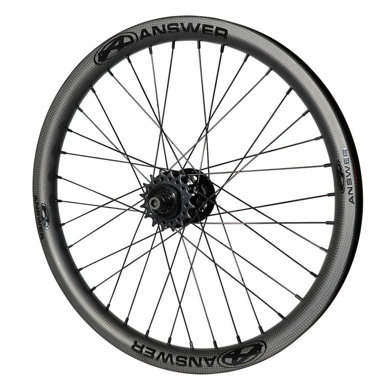Spoke Rear Wheel Pro, black, 174mm