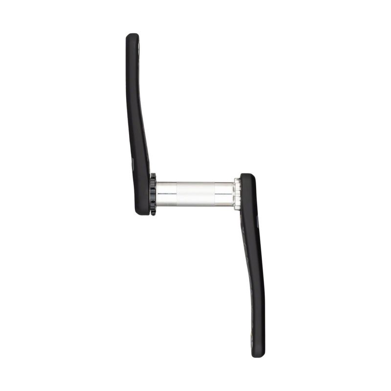 Pédalier monobloc KHE 170mm noir pour pédales 1/2