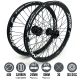 IKON Carbon / ONYX Solid 20 - Ultra ISO 10 20"x1.75" Wheelset