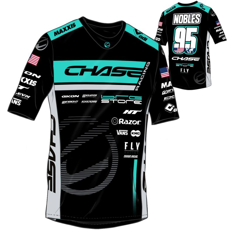 MAILLOT MANCHES COURTES CHASE TEAM BARRY NOBLES REPLICA 2024
