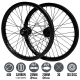 IKON Carbon 406 Black-Black - Box One Stealth ISO 20 Wheelset