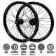 IKON Carbon 406 Black-Grey - Box One Stealth ISO 20 Wheelset
