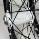 Roues IKON Carbon 406 Noir/Blanc - ONYX Solid 20 - Ultra SS ISO 10 Blanc