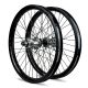 IKON Carbon 406 - ONYX Helix 20 - Ultra ISO 10 Wheelset Black/Silver