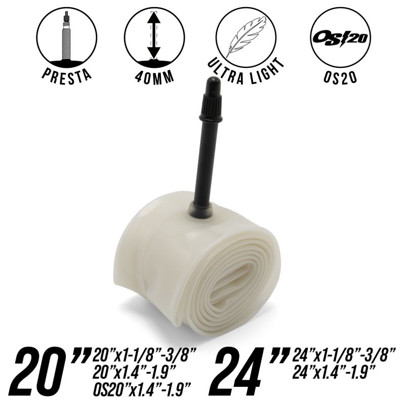 Chambres à air Excess Bluetech Presta Ultra Lite