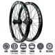 Ruedas IKON Carbon 406 Negro - ONYX Solid 20 - Ultra ISO 15 Alligator