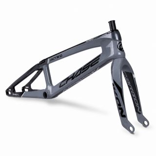 KIT CADRE+FOURCHE CHASE ACT2.0 ARGENT / NOIR / BLANC