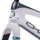 KIT DE CUADRO Y HORQUILLA WHITE / SILVER / TEAL CHASE ACT2.0