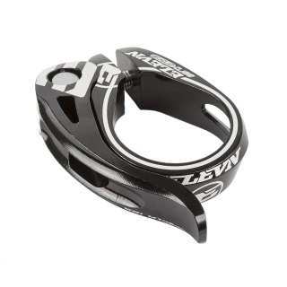 Collier de selle rapide ELEVN aero alu pour tige 25.4mm black