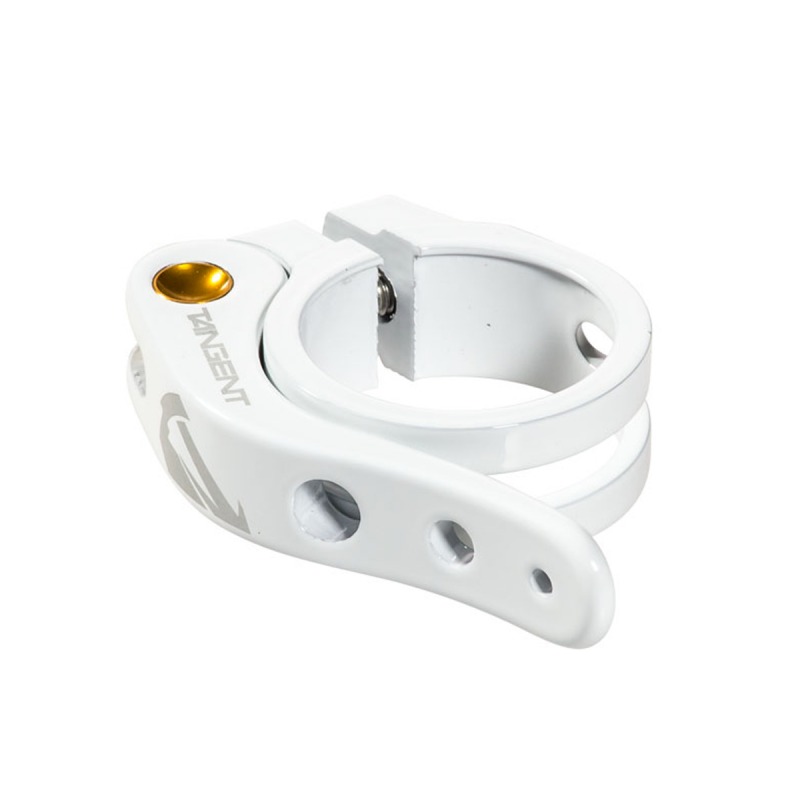 Collier de selle rapide TANGENT alu dia 31.8mm white