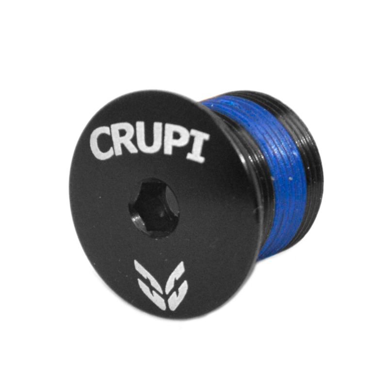 Vis de pedalier CRUPI M18 alu black