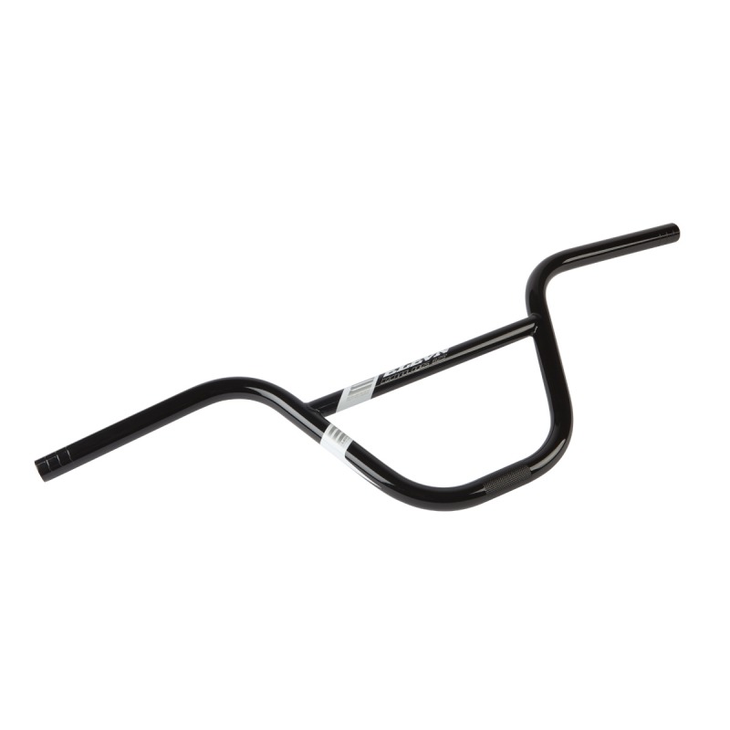 Guidon ELEVN 8.25" slt chromoly 13 butted back 10.5° up 1.5° blk/wht