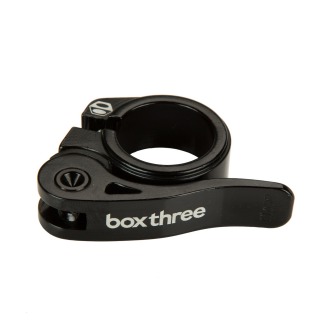 Collier de selle BOX three rapide alu dia 25.4mm black/black