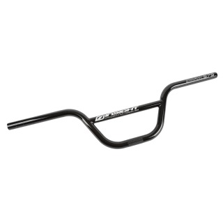 Guidon INSIGHT 5.75" 24" chromoly back 11° up 2.5° black