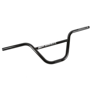 Guidon INSIGHT 7.5" chromoly back 11° up 3.5° black