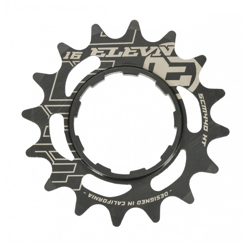 Cassette chromoly ELEVN 14 dents black (shimano)