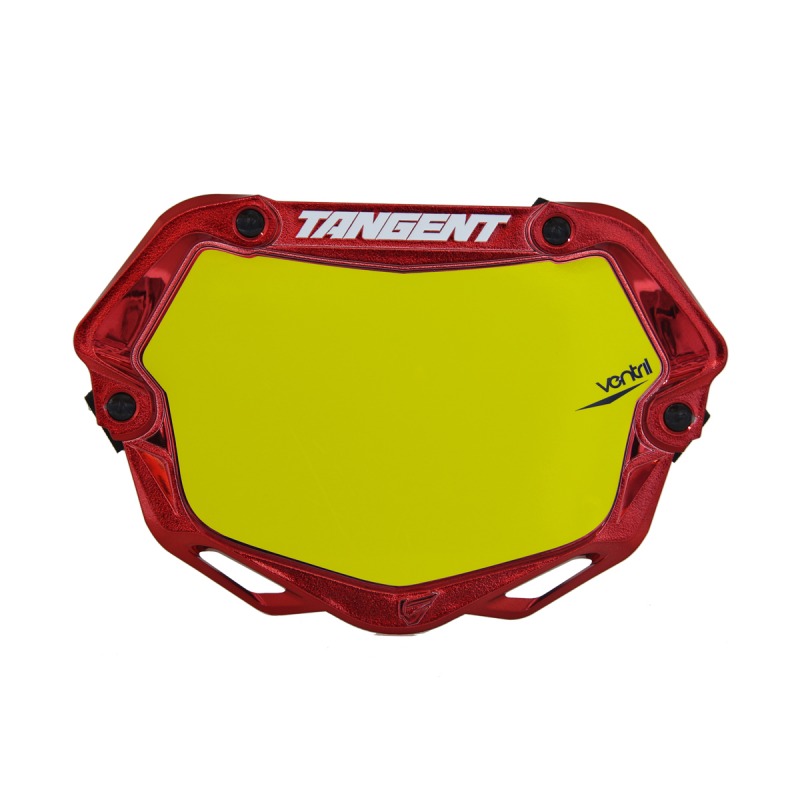 TANGENT ventril 3D chrome Mini/Cruiser Number plate - USPROBIKES