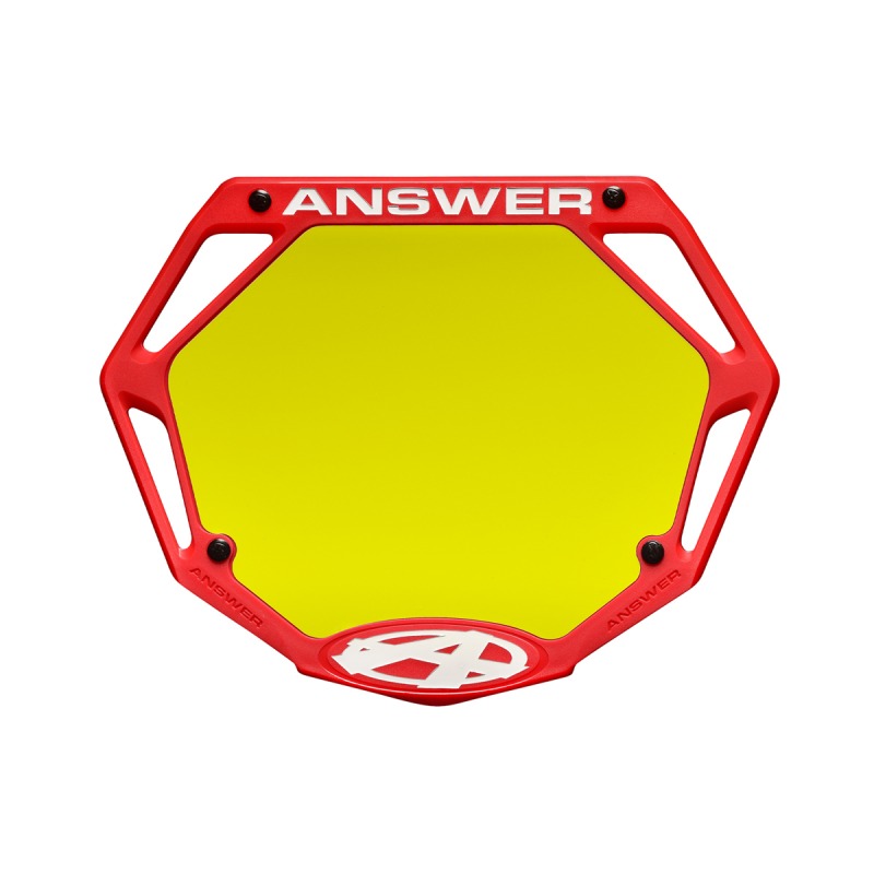  ANSWER 3D Number plate mini 