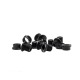 Pack de 5 vis BOX one couronne 8.5 et 6*5mm alu 7075 black