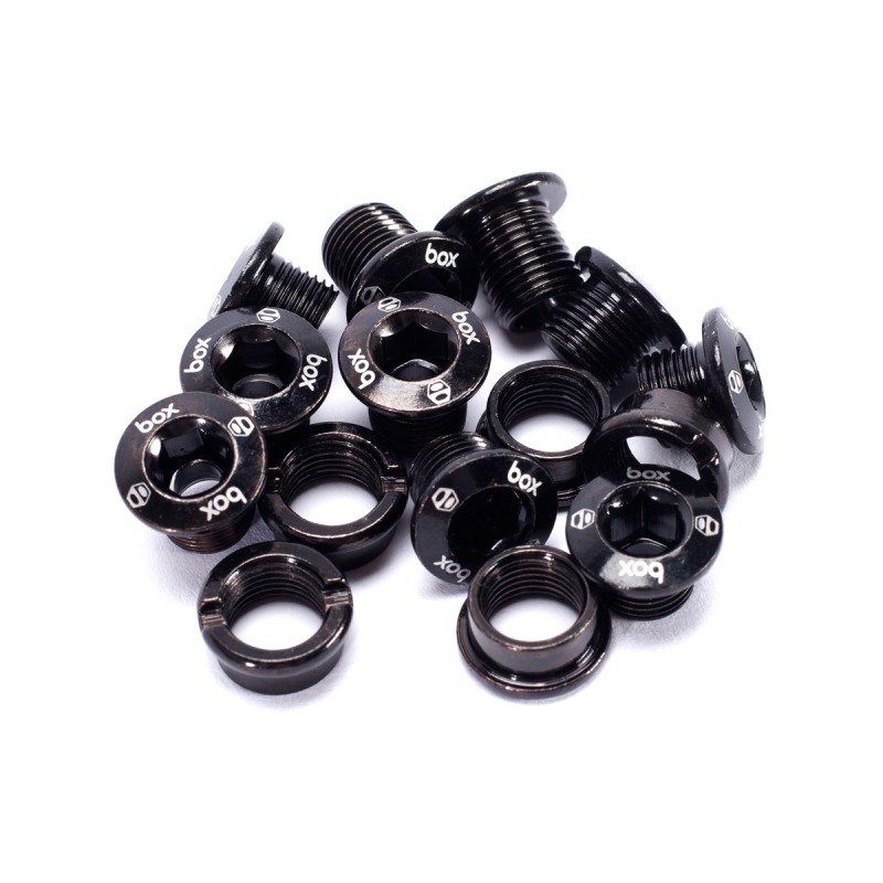 Pack de 5 vis BOX one couronne 8.5 et 6*5mm chromoly black